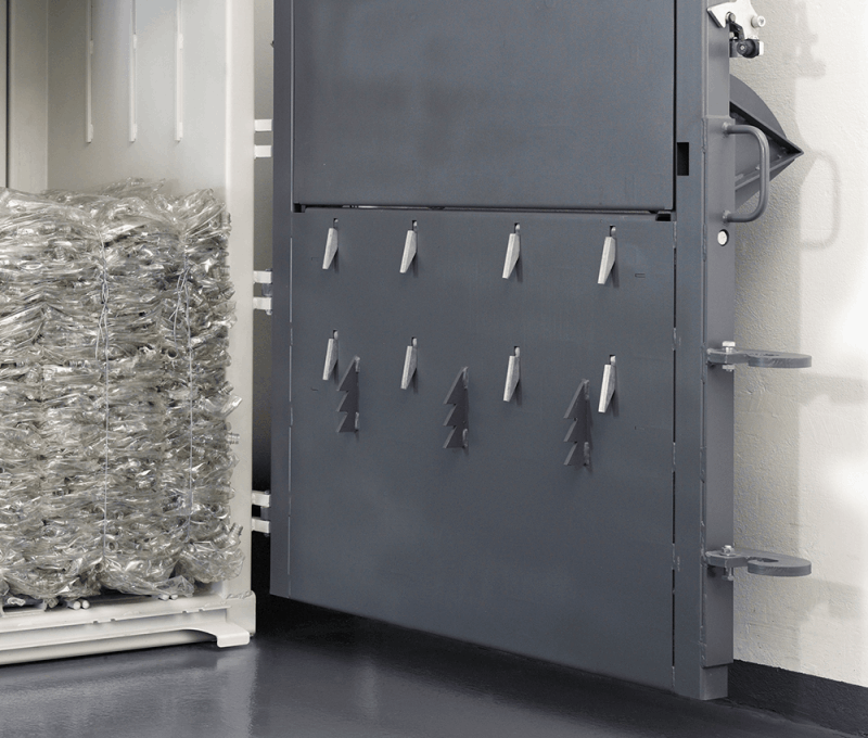 V press 860 L Hydraulic door lock